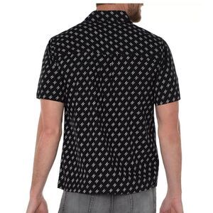 Liverpool Los Angeles
Garment Dyed Short Sleeve Printed Shirt